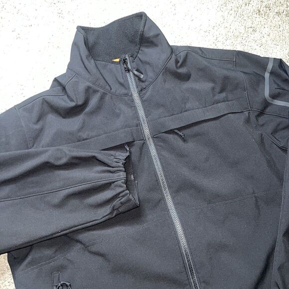 5.11 Tactical Jacket Mens XL Black Softshell Coat Zip - Picture 1 of 7
